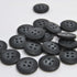 Button - Mottled Classic #3 ‘Liquorice Pastille’ - 15mm